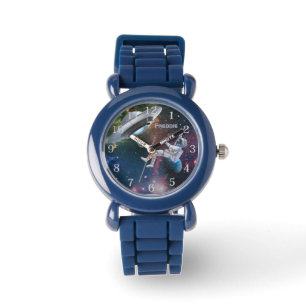 Personalised Astronaut and Flying Saucer Watch