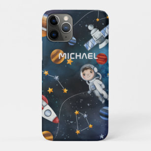 Personalised Astronaut in Outer Space Case-Mate iPhone Case