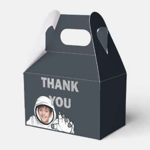 Personalised Astronaut Photo Birthday Favour Box