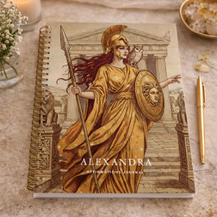 Personalised Athena Affirmation Journal