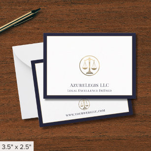 Personalised Attorney at Law Card