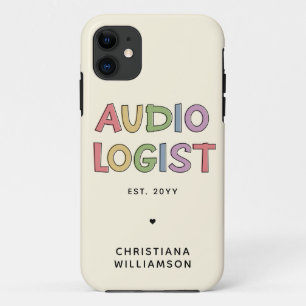 Personalised Audiologist Audiology Graduation Gift Case-Mate iPhone Case