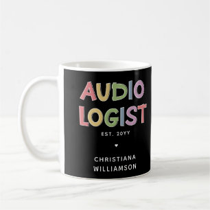 Personalised Audiologist Audiology Graduation Gift Coffee Mug