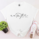 Personalised Auntie T-Shirt<br><div class="desc">We are always adding new designs daily!</div>