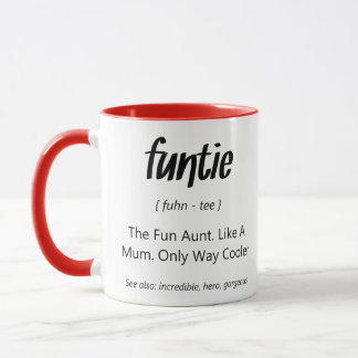Personalised Aunty Gift Mug