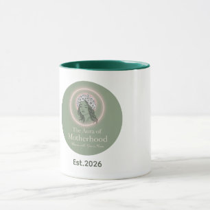 Personalised Aura of Motherhood - Zen Boho Coffee Mug
