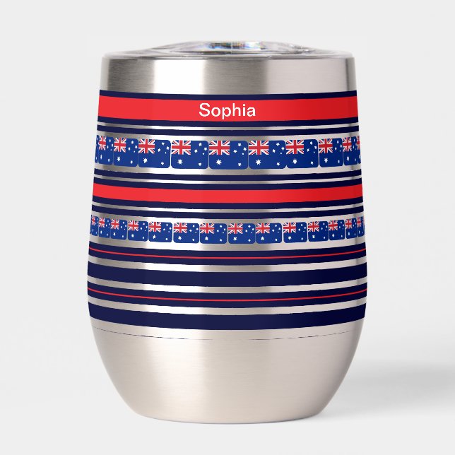 Personalised Australia Patriotic Flag   (Front)