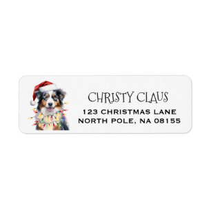 Personalised Australian Shepherd Christmas