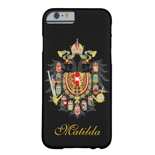 Personalised Austria Hungary Empire Case-Mate iPhone Case (Back)