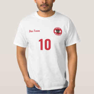 Personalised Austria National Team Jersey T-Shirt