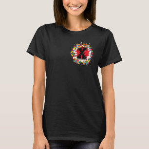 Personalised Autism Awareness Initial X Letter Mon T-Shirt
