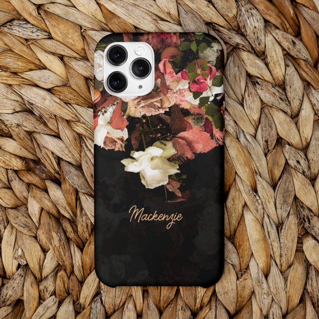 Personalised Autumn Flowers Stylised Print Case (Creator Uploaded)