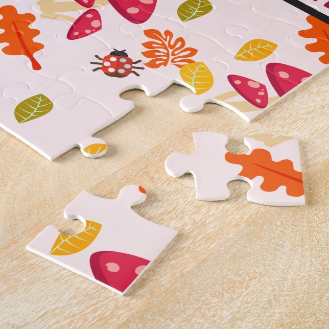 Personalised Autumn Jigsaw Puzzle (Side)