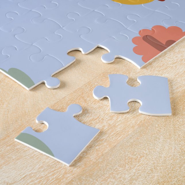 Personalised Autumn Jigsaw Puzzle (Side)
