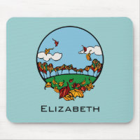 Personalised Autumn Landscape Scene