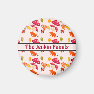 Personalised Autumn Magnet