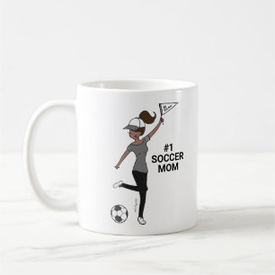 Personalised Avatar #1 Soccer Fan Coffee Mug