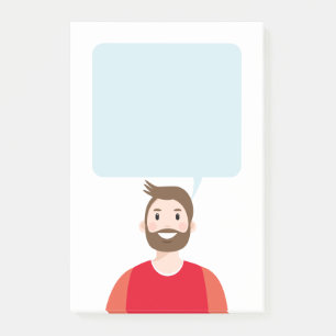 Personalised Avatar Post-it Notes