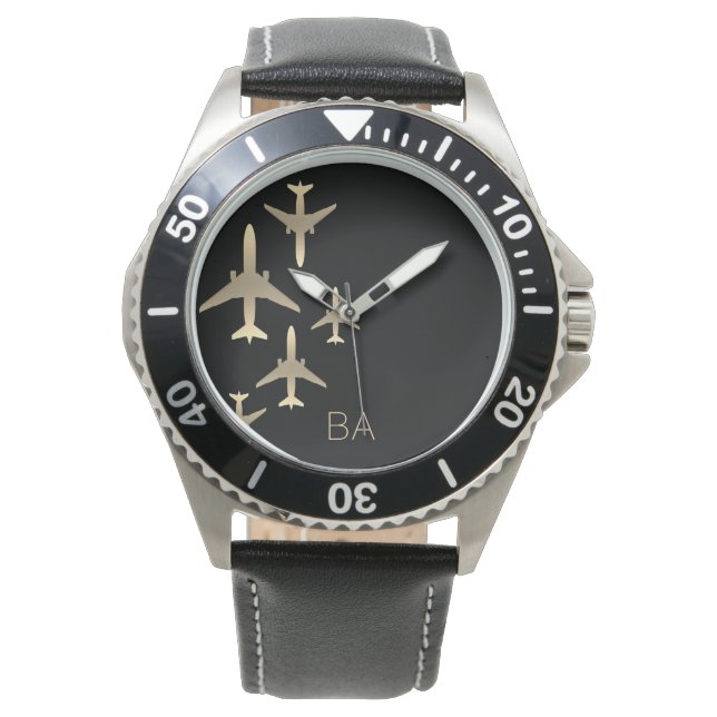 Personalised Aviation Watch (Front)