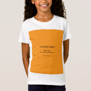 Personalised Baby Announcement Girls T-Shirt