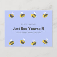 Personalised - Baby Blue Bee Funny