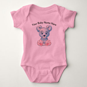 Personalised baby bodysuits collection
