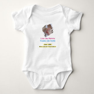 Personalised Baby Cloth Custom Name Baby Bodysut Bodysuit