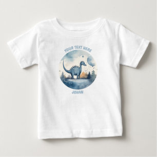 Personalised Baby Dinosaur Tee