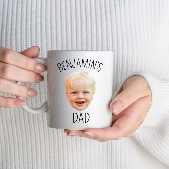 Personalised Baby Face Dad Mum Grandpa Grandma Mug (Creator Uploaded)