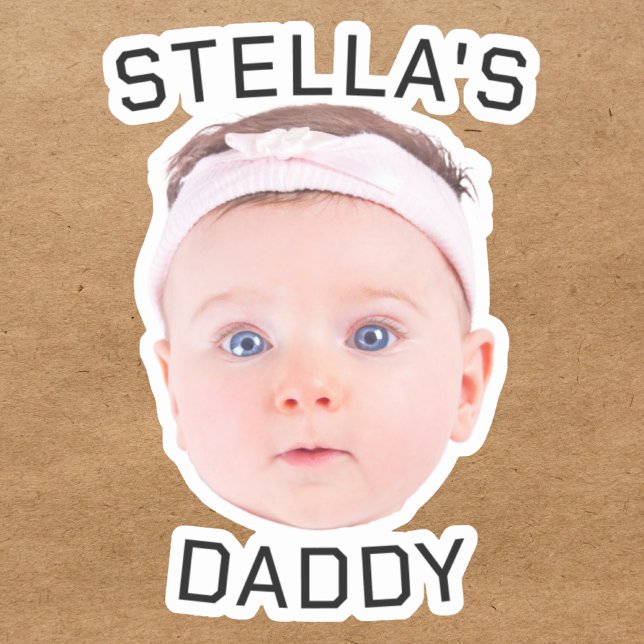 Personalised Baby Face Photo Dad Gift (Creator Uploaded)