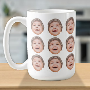 Personalised Baby Face Photos Cute Coffee Mug