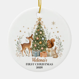 Personalised Baby First Christmas Ornament