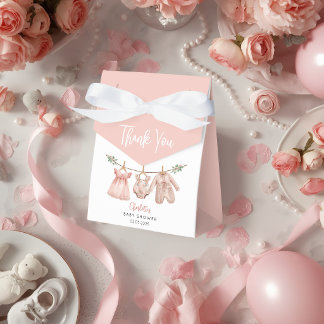 Personalised Baby Girl Baby Shower Favour Box