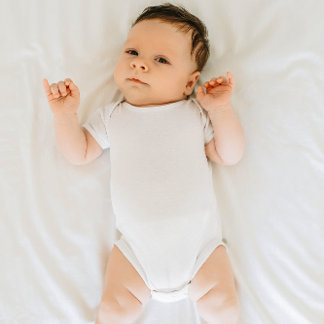 Personalised Baby Jersey Bodysuit T-Shirt