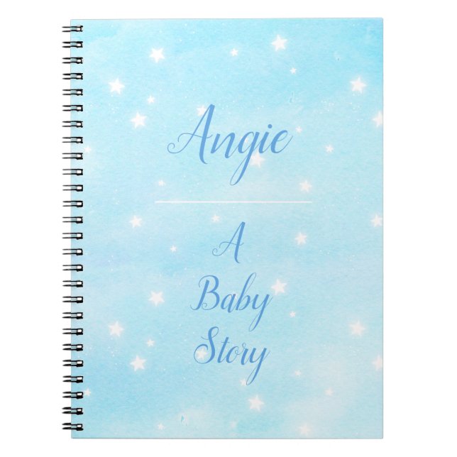 Personalised Baby Journal (Front)