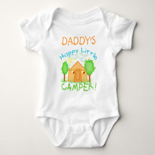 Personalised Baby / Kids Camping T-Shirt Bodysuit