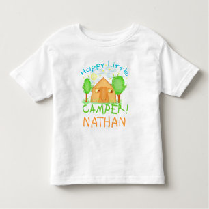 Personalised Baby / Kids Summer Camping T-Shirt