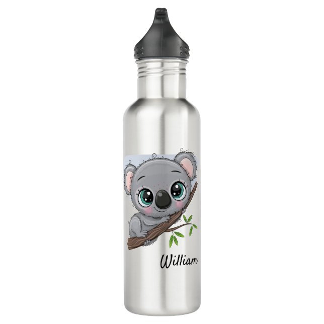 Personalised Baby Koala 710 Ml Water Bottle (Right)