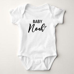 Personalised Baby Name Announcement Gift Bodysuit