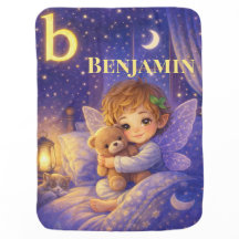 Personalised Baby Name B Fairy Nursery Gift