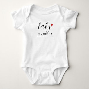 Personalised Baby Name  Bodysuit