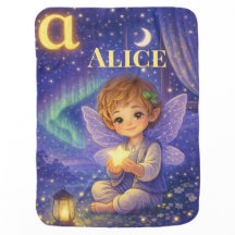 Personalised Baby Name Fairy Gift Letter A