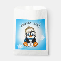 Personalised Baby Penguin Favours