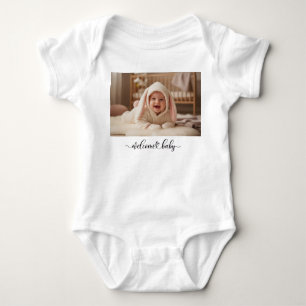 Personalised Baby Photo Bodysuit