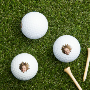 Personalised Baby Photo, Custom Baby Photo Face Golf Balls