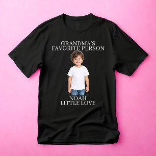 Personalised Baby Photo Grandma Shirt, Custom T-Shirt