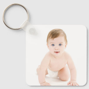 Personalised Baby Photo Key Ring