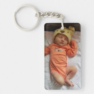 Personalised Baby Photo Keychain