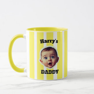 Personalised Baby Photo Mug – Custom Father’s Day
