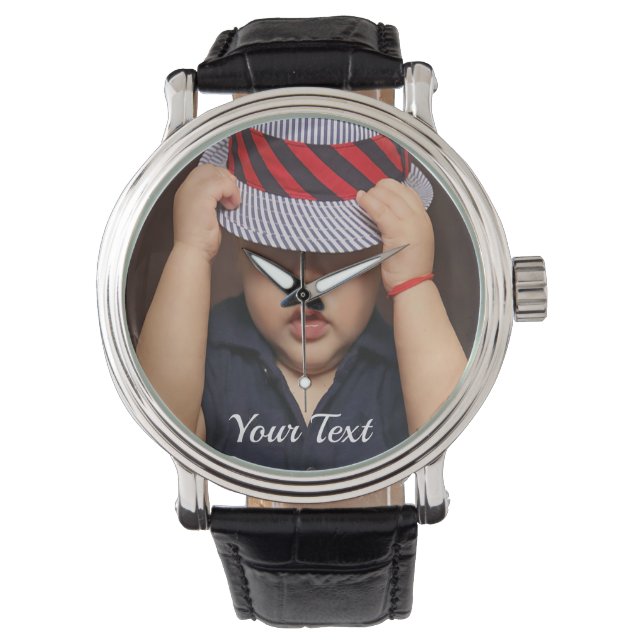 Personalised Baby Photo Watch (Front)